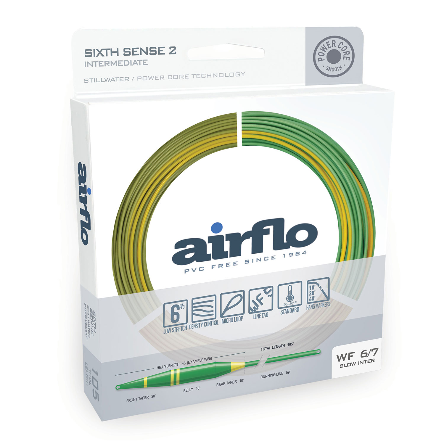 Airflo Sixth Sense Mid Intermediate Fly Line | Sportfishtackle.com