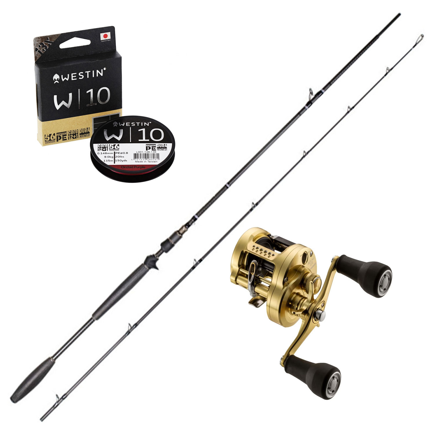 Shimano Calcutta Conquest Westin W10 Pike Combo | Sportfishtackle.com