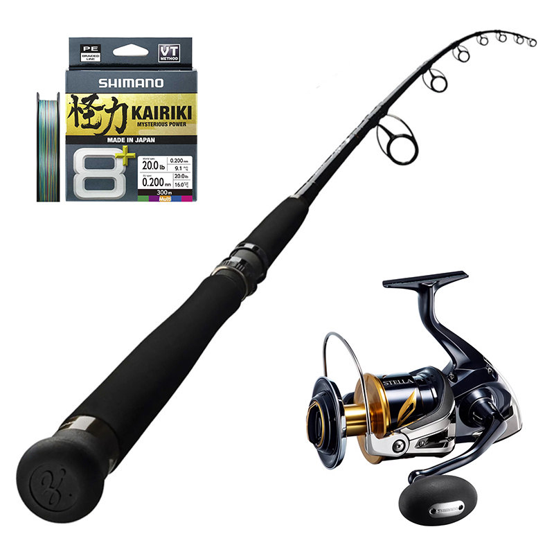 Zenaq Tobizo - TC80 -200g Shimano Stella Combo | Sportfishtackle.com