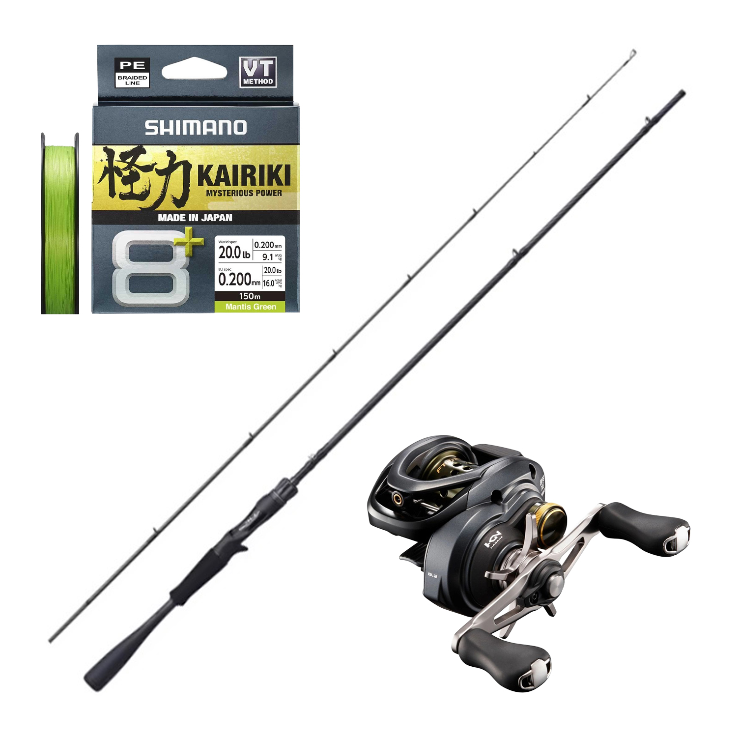 Shimano Zodias BFS Casting Combo 6'4''3,5-10g | Sportfishtackle.com