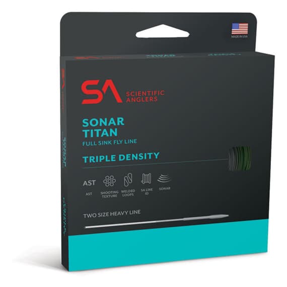 SA Sonar Titan Triple Density S3/S5/S7 WF Fly Line #8