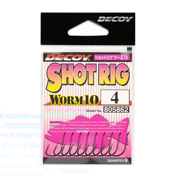 Decoy Worm10 Shot Rig