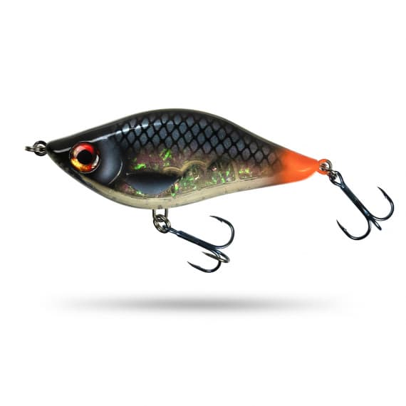 Harakiri Superswimmer 13cm, 79g Slow Sink - Hot Sparkle Roach