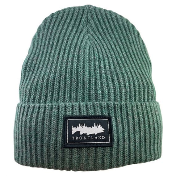 Troutland Wool Beanie - Sea Foam
