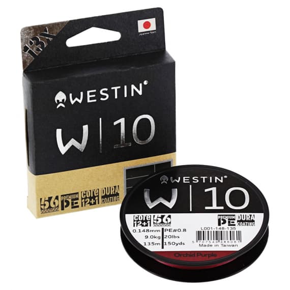 Westin W10 13 Braid Orchid Purple 135m - 0.205mm 13.4kg