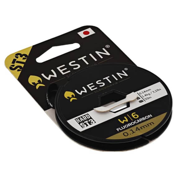 Westin W6 ST3 Fluorocarbon 50m 0.26mm 4.5kg 9.9lbs Clear