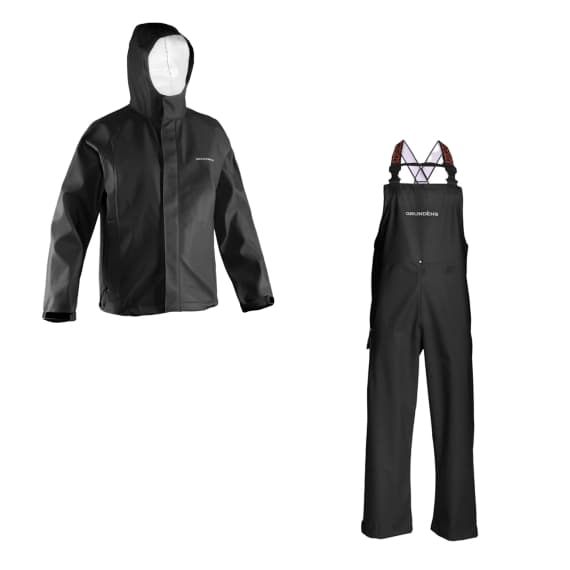 Grundéns Neptune Jacket & Bibs Black