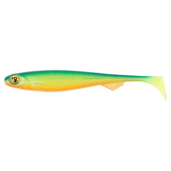 Fox Rage Slick Shad 9cm Bulk - UV Blue Back