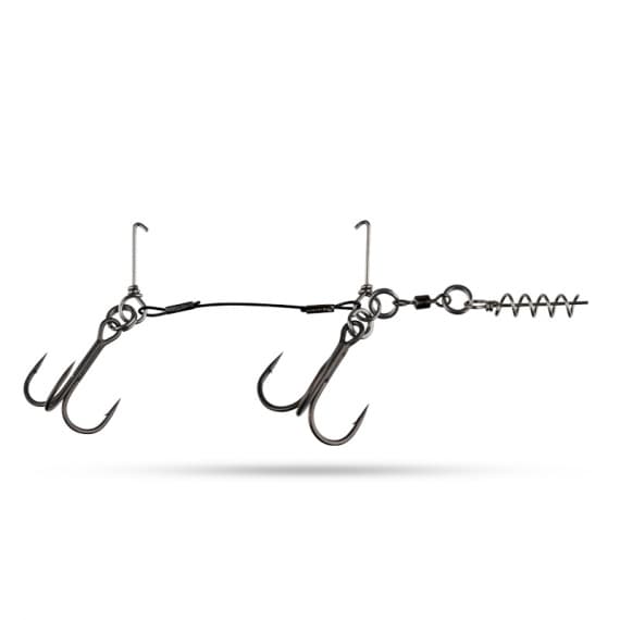 Söder Tackle Belly Stinger 1x7 Titanium - XL (#3/0 + #2/0)