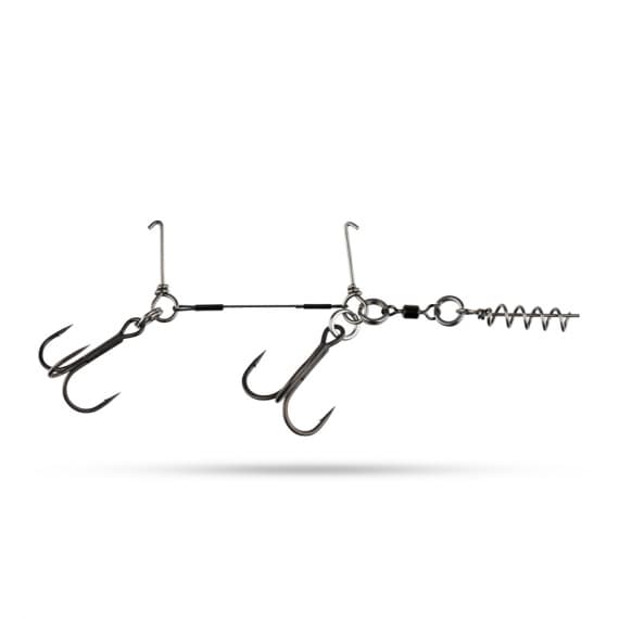 Söder Tackle Belly Stinger Black Coated Wire - L (#2/0 + #1/0)