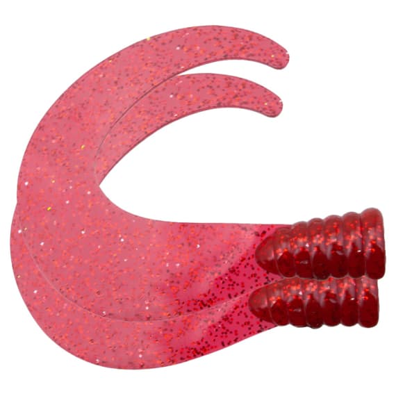 Svartzonker Big Tail (2pcs) - C42 Transparent Red