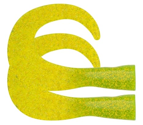 SvartZonker BigTail Junior C1 Chartreuse 2-pack