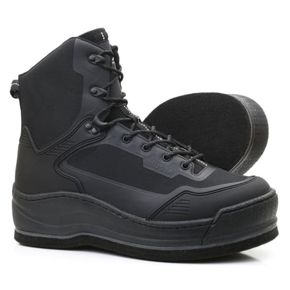 Vision Musta Wading Shoes Felt Sole