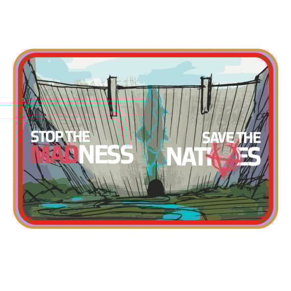 Vision Natives Sticker 120mm