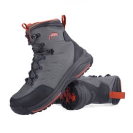 Simms Freestone Boot Rubber Sole Gunmetal