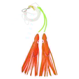 Fladen Ling/Lump & Cod Double Red Octopus Rig 7/0 1.0mm
