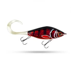TrueGlide Guppie Jr Sinking 11cm 70g Söder Custom - Red Tiger Flash