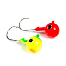 Fladen Jighead Red/Yellow 2-pack, 40g 8/0