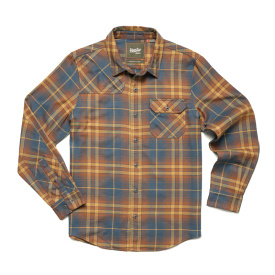 Howler Bro's Harker's Flannel Kempton Plaid Stargazer