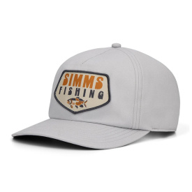 Simms Double Haul Cap - Overcast Abstract Bass