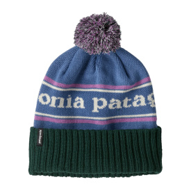 Patagonia Powder Town Beanie Park Stripe: Barnacle Blue