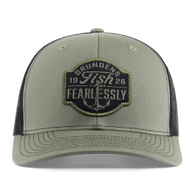 Grundéns Fish Fearlessly Trucker Loden