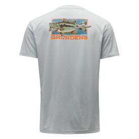 Grundéns Off to the Races SS Tech Tee Grey Mist