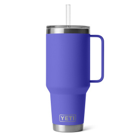 Yeti Rambler 42 Oz Straw Mug - Navy | Sportfishtackle.com