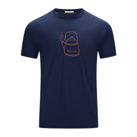 Aclima LightWool 140 Classic Tee Kettle M's Navy Blazer