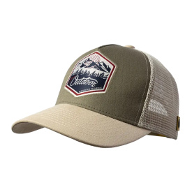 Beyond Nordic BN215 Great Outdoor Trucker Cap G-Beige