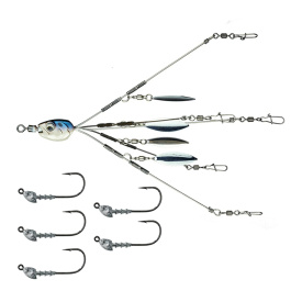 6th Sense Divine Umbrella Rig Kit - 4K Shad