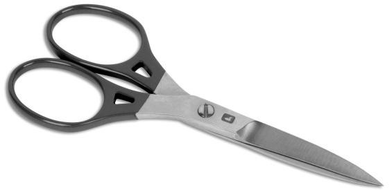 Loon Ergo 6'' Prime Scissors - Black