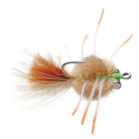 Umpqua Cathys Fleeing Crab Tan