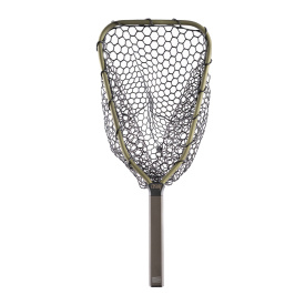 Rising Brookie Landing Net Clear 25cm handle - Moss