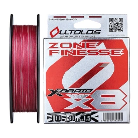 YGK Xbraid Olltlos Pe Wx8 Zone Finesse 100M