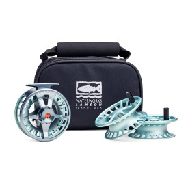 Lamson Remix Fly Reel With 3 Spare Spools Glacier