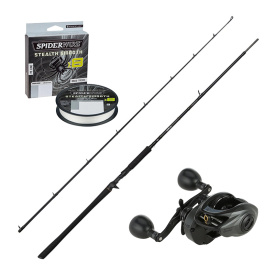 Savage Gear Alpha SG2 Monster 8'5'' 70-150g & Abu Garcia Beast Combo