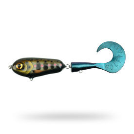 Wolfcreek Wolftail Shallow 23cm, 90g - Black Smolt UV