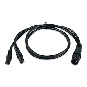 Garmin 6-pin Transducer to 4-pin Sounder Adapter Cable 