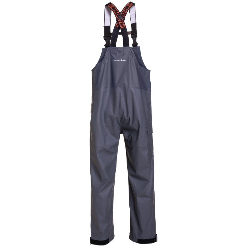 Grundéns Tourney Bib Iron Grey | Sportfishtackle.com