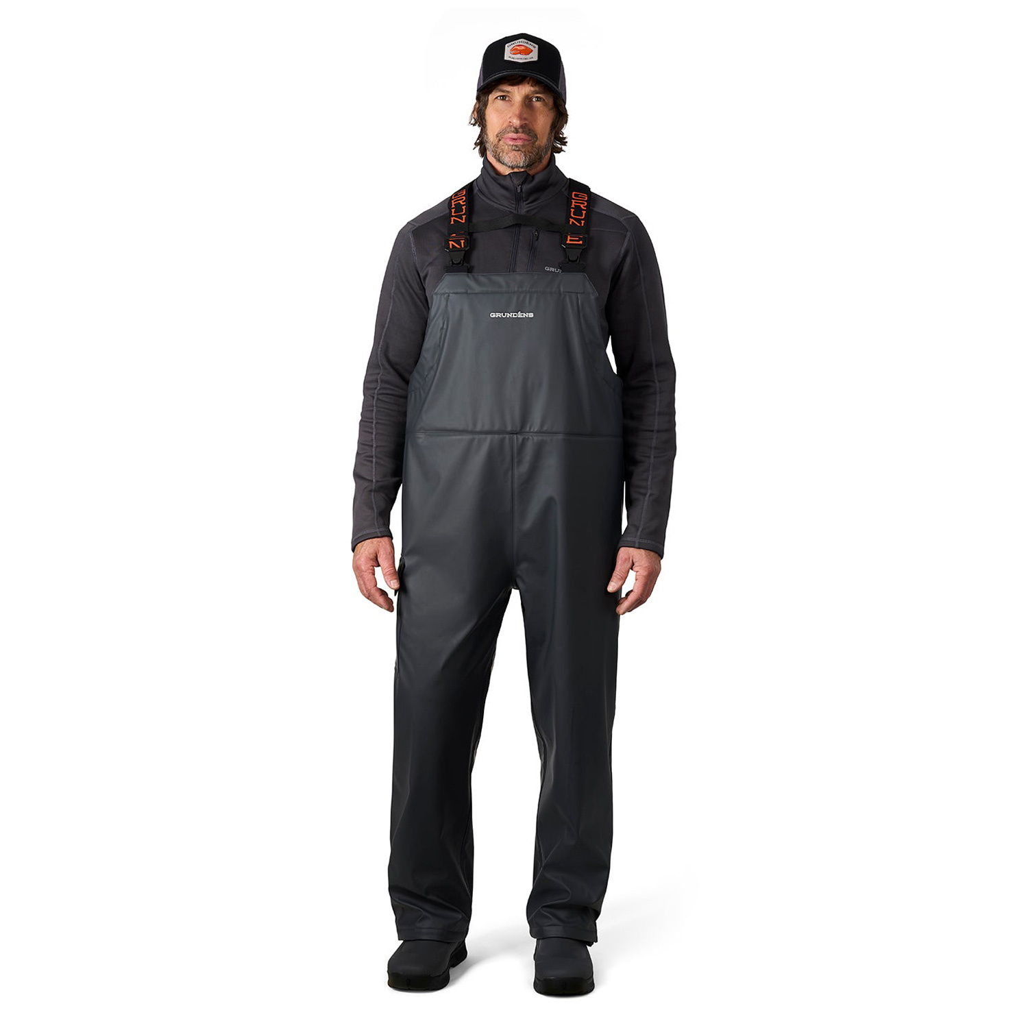 Grundéns Neptune Thermo Bib Anchor | Sportfishtackle.com