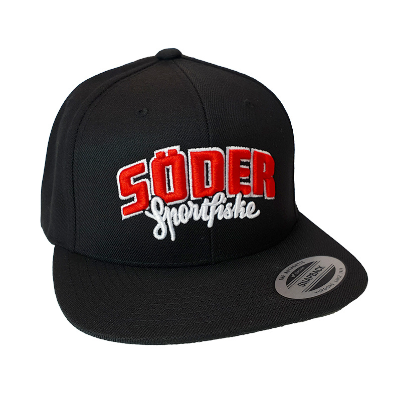 Söder Sportfiske Snapback Black - Original Logo