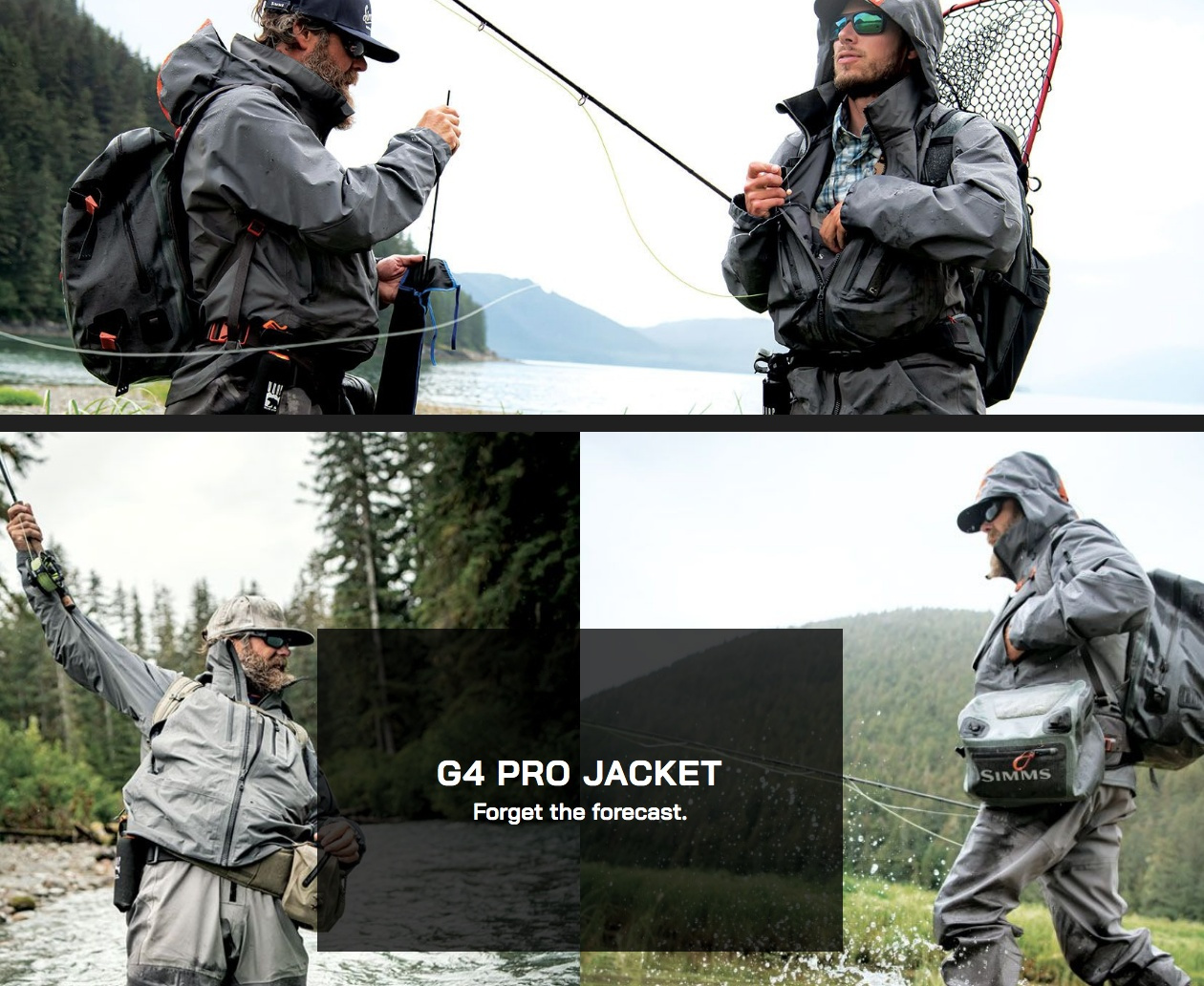 Simms G4 Pro Wading Jacket Slate