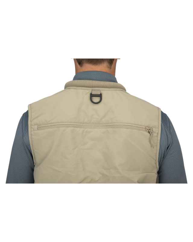 Simms Tributary Vest Tan | Sportfishtackle.com
