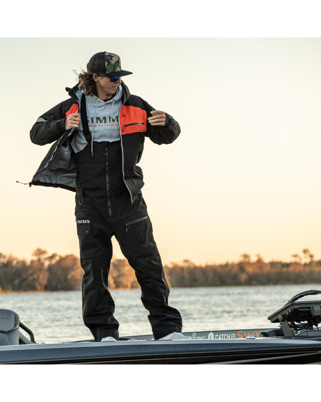 Simms CX Bib Black | Sportfishtackle.com