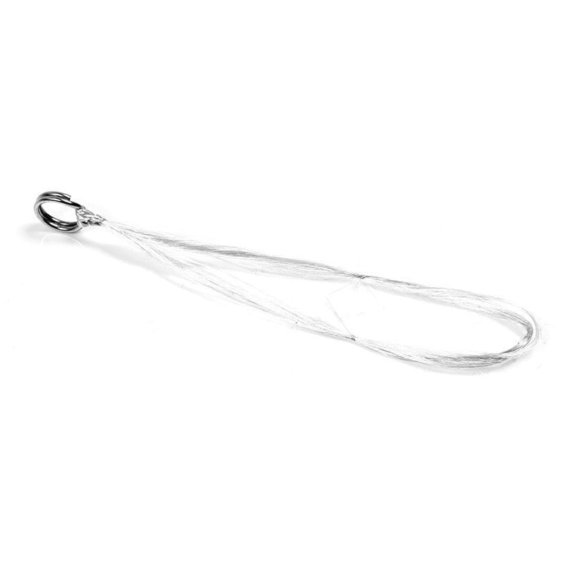 Fladen Horned Pike wire 10-pack, White