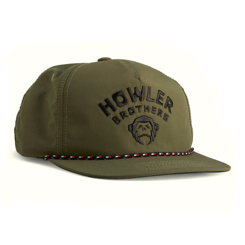 Howler Snapback Hats Camp Howler Olive