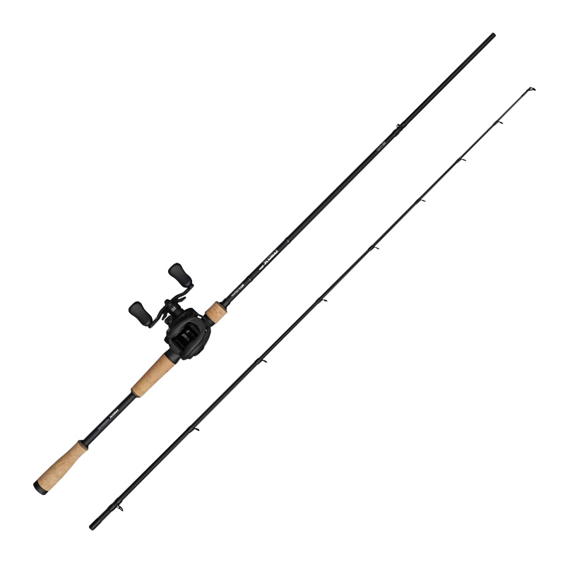 baitcaster reel for pike PRO KIT AlinoX 400 features a magnetic brake system that enables long Ultimate Pike Baitcasting Set |