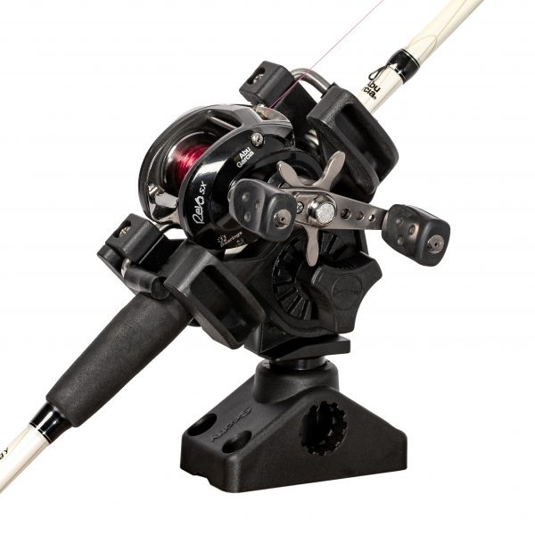 Scotty 290 R-5 ユニバーサルロッドホルダー 0241サイドデッキマウント ブラック