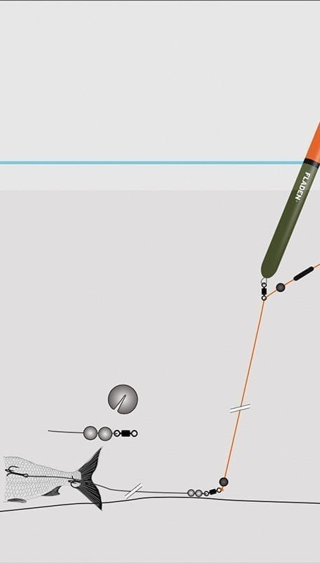 Pike Perch Float Rig Darts Live Bait Rig For Pike Fishing